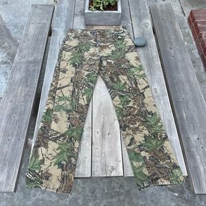 vintage real tree camouflage pants